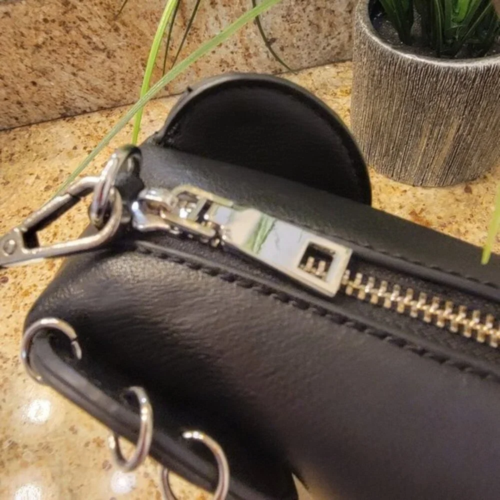 Black elephant crossbody clutch purse Small * - Picture 8 of 16